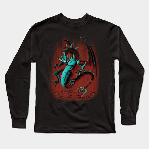 Dragon Long Sleeve T-Shirt by Raging Sockmonkey